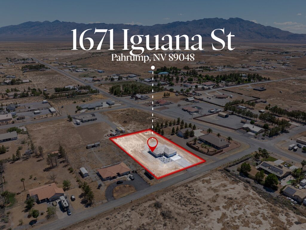 Brand new on the market: 1671 Iguana Street, Pahrump, Nevada 89048