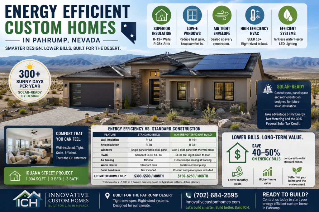 New homes, energy efficient.