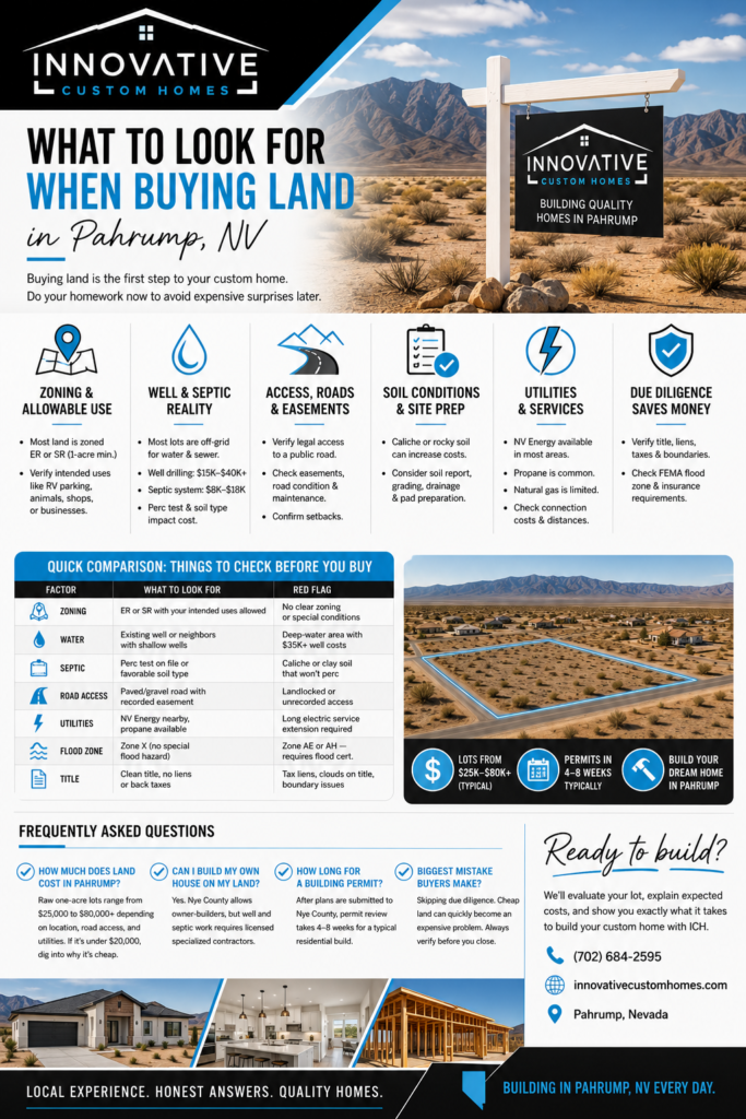 How to buy land.