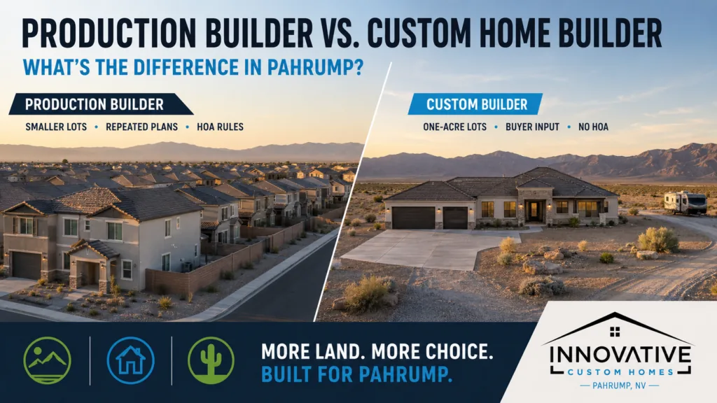 Production Versus custom