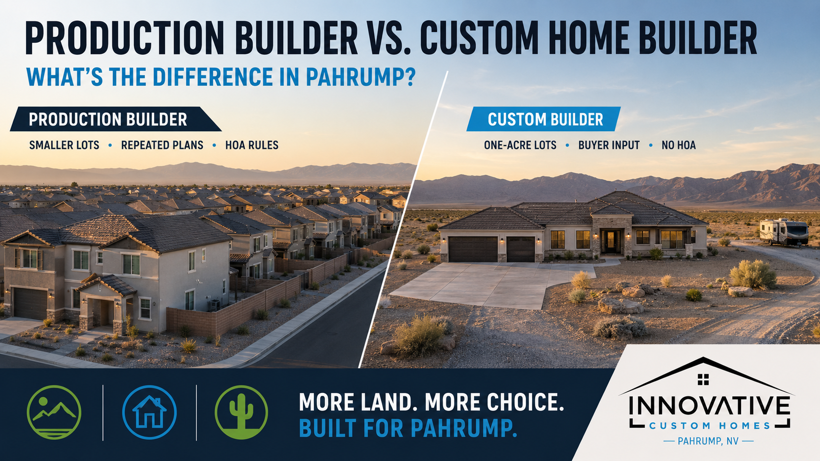 Production Versus custom