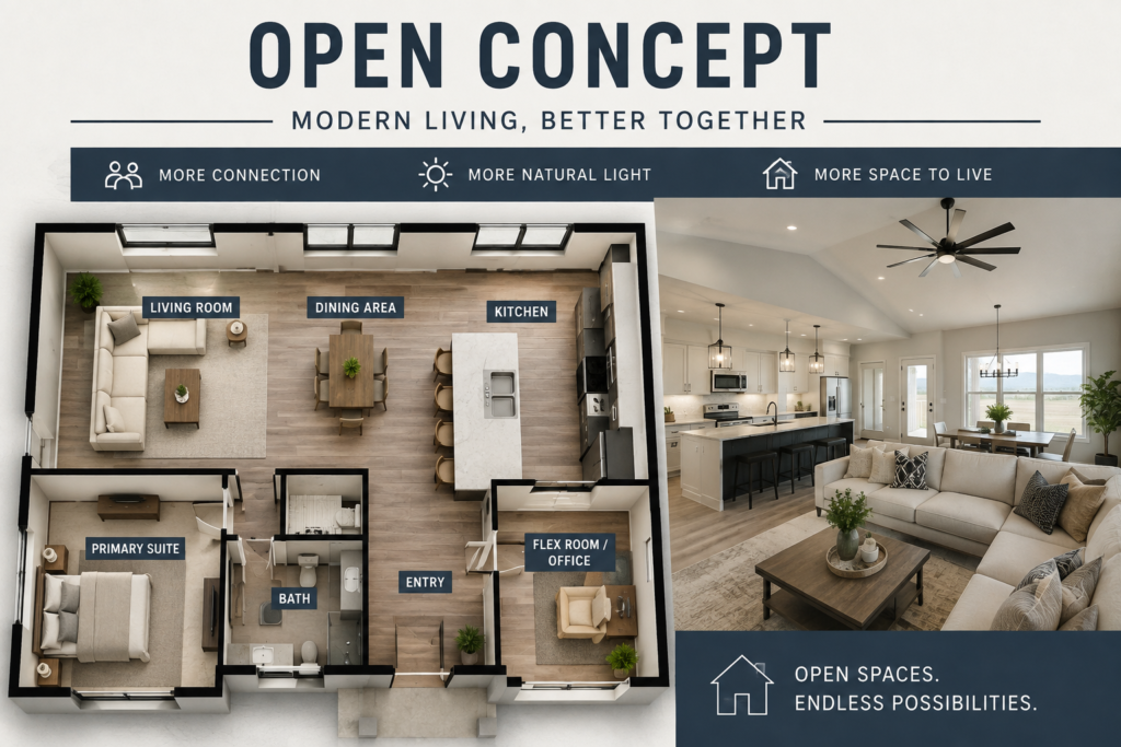 O.C. Open concepts.