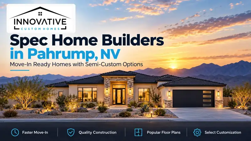 Spec Home Builders in Pahrump, NV: Semi-Custom Options